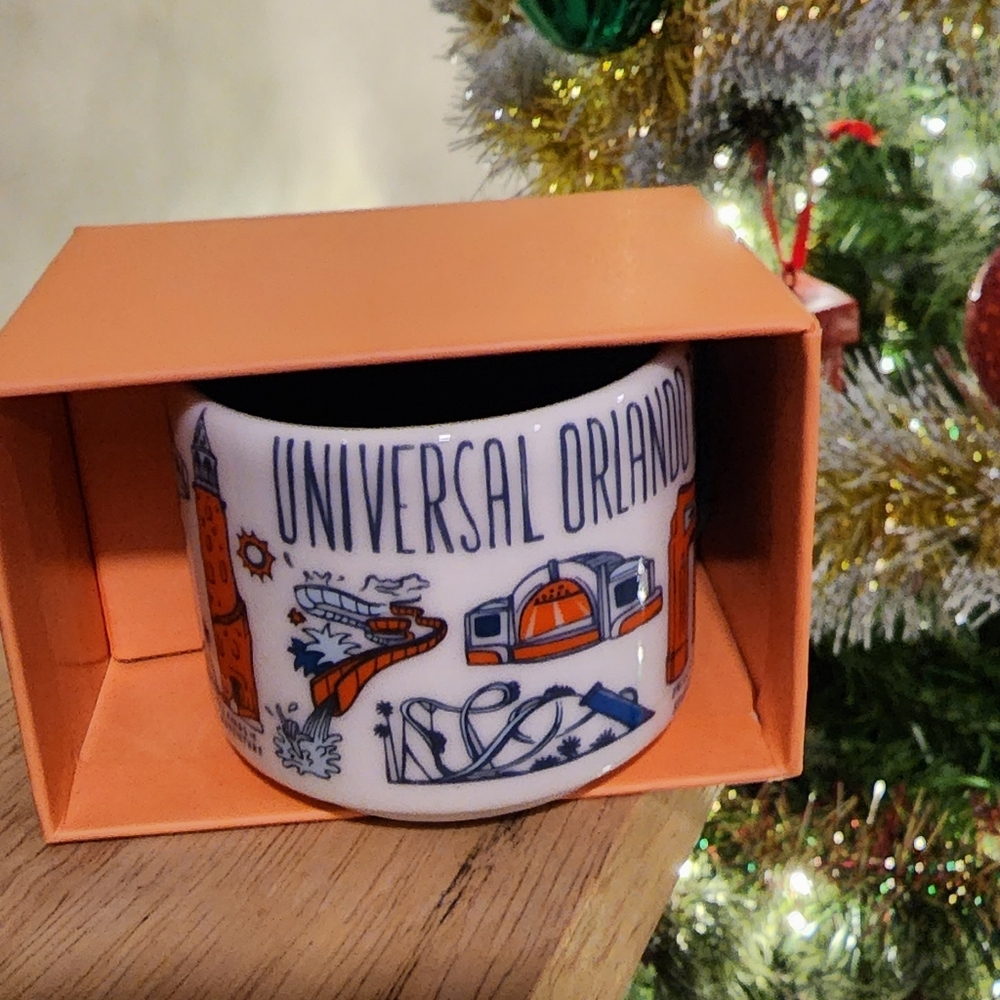 NWT Starbucks Been There Series Universal Orlando Pin Drop Collection Ornament